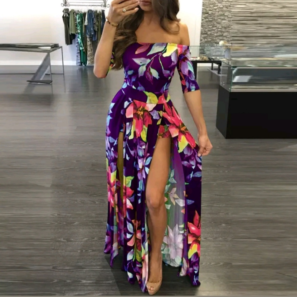 New women's maxi dress